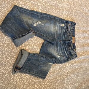 Dear John Playback Straight Classic Blue Denim Jeans